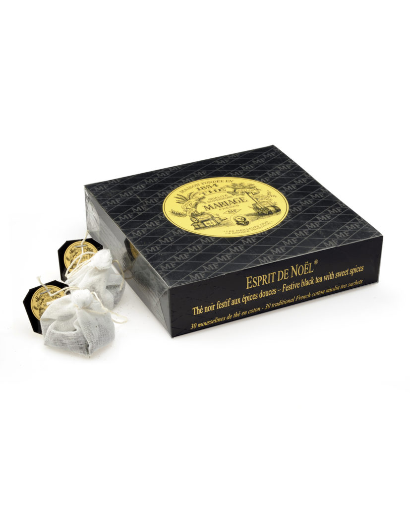 7891158028137 Mariage Frères - ESPRIT DE NOËL® - Box of 30 traditional  french muslin tea sachets